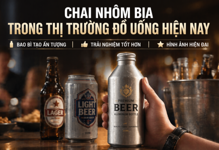 Chai nhôm bia trong xu hướng bao bì đồ uống hiện đại