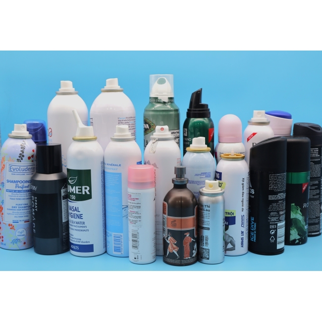 Chai nhôm mỹ phẩm dạng xịt